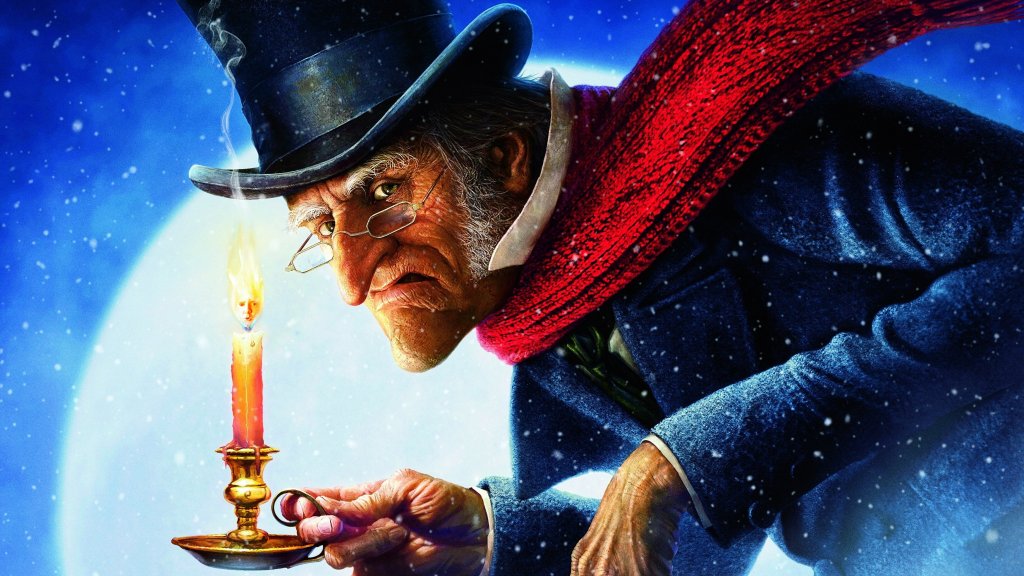 Los fantasmas de Scrooge (2009), película dirigida por Robert Zemeckis basada en la novela de Charles Dickens. 