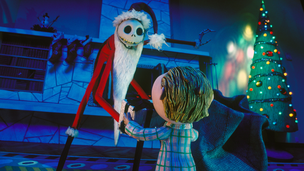 El extraño mundo de Jack o Nightmare before Christmas, producida por Tim Burton.