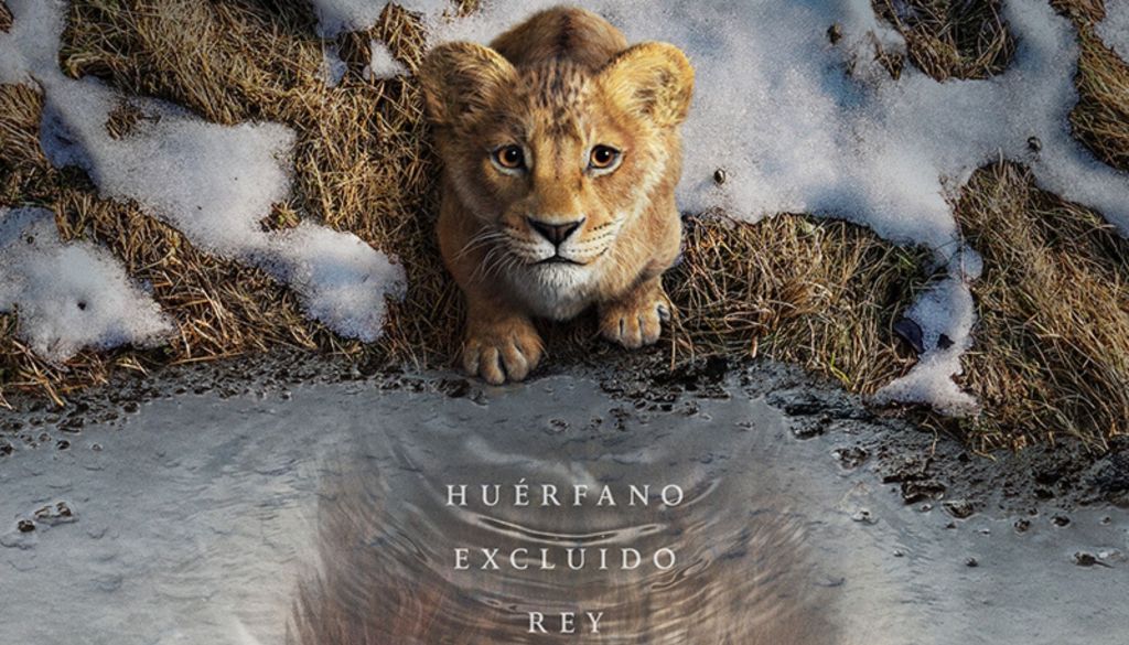 Mufasa, la nueva película de Disney sobre EL REY LEÓN.