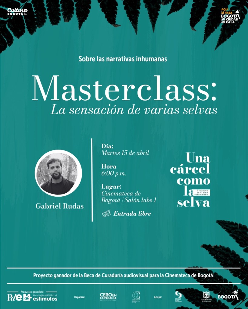 Masterclass de la retrospectiva de La vorágine y el cine colombiano.