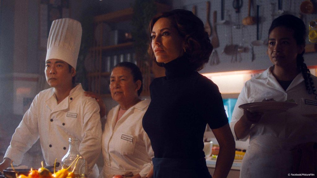 Bárbara Mori en Mistura, filme de Ricardo de Montreuil que mezcla drama y gastronomía, estreno septiembre 2025.