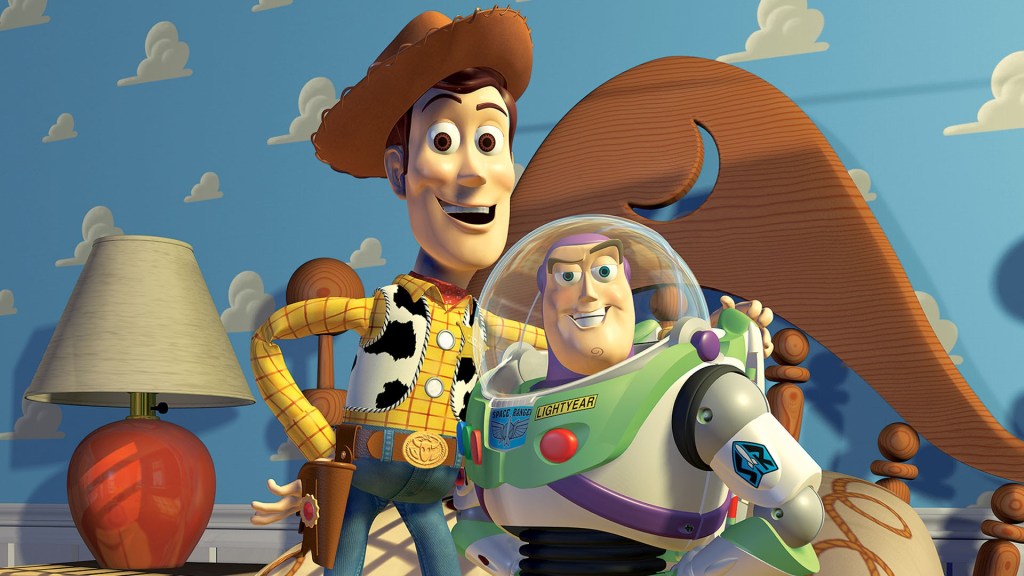 Poster del reestreno de Toy Story, clásico de Pixar dirigido por John Lasseter, 30 aniversario en cines septiembre 2025.