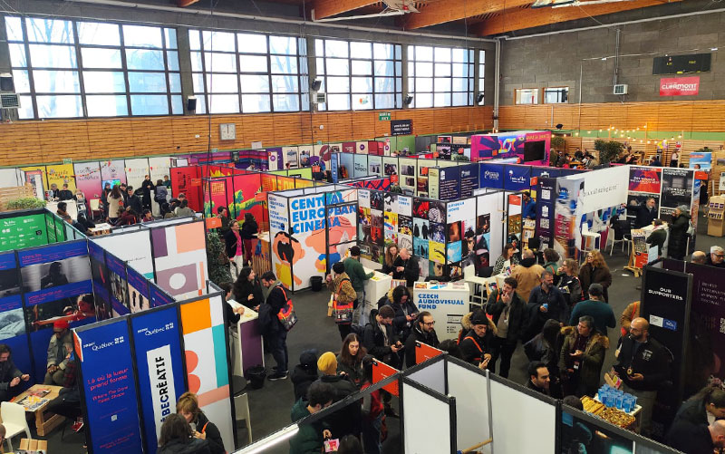 Presencia de la industria audiovisual latinoamericana en espacios de intercambio y promoción internacional en Clermont-Ferrand Short Film Festival