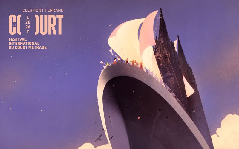 afiche del Clermont-Ferrand Short Film Festival referente internacional del cortometraje