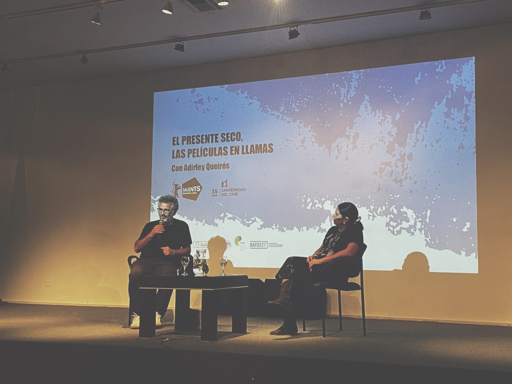 Director brasileño Adirley Queiroz masterclass Embajada de Brasil Buenos Aires.